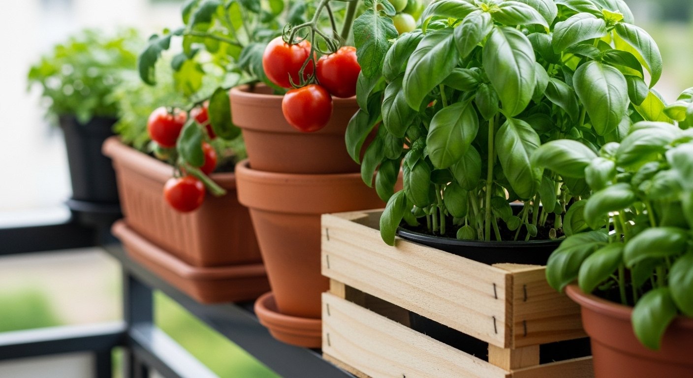 11 Creative Balcony Vegetable Garden Ideas For Small Spaces