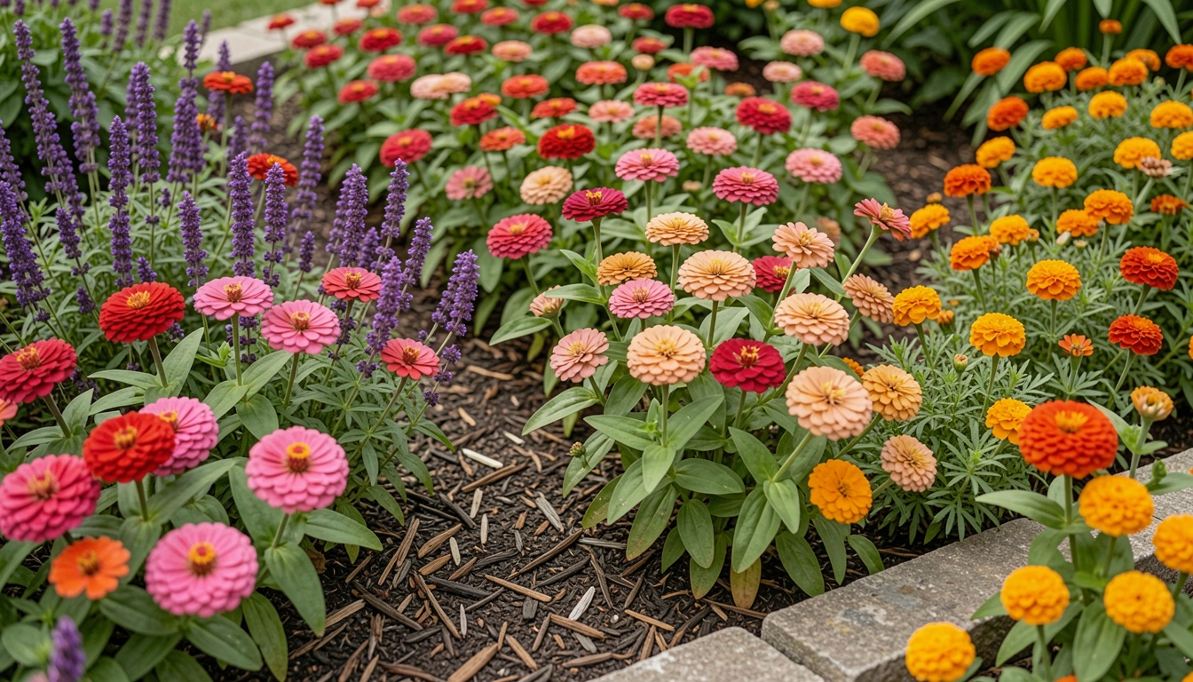 7 Bright Garden Summer Flower Bed Ideas For Colorful Spaces