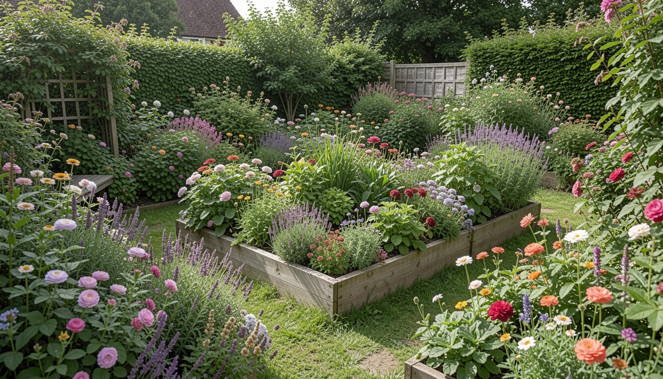 How To Make Square Bed In Flower Garden
