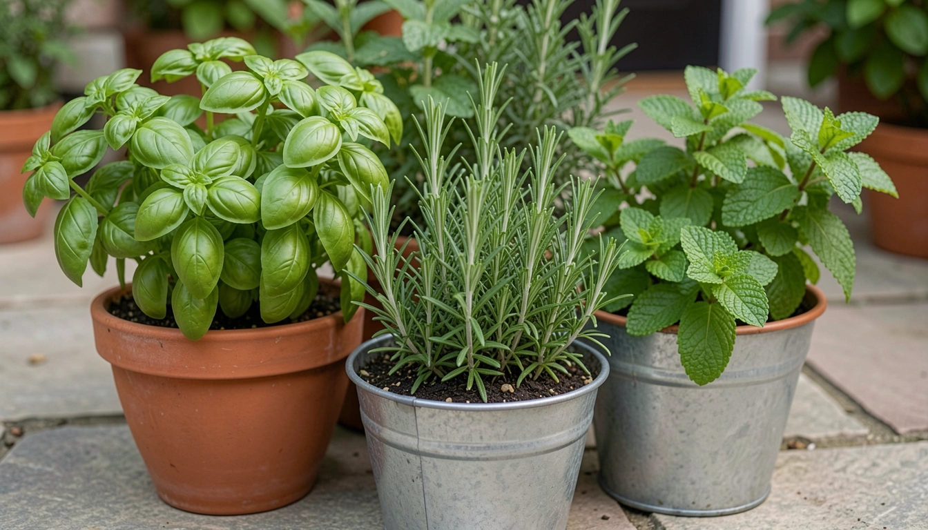 17 Stylish Herb Container Garden Patio Ideas For Outdoors