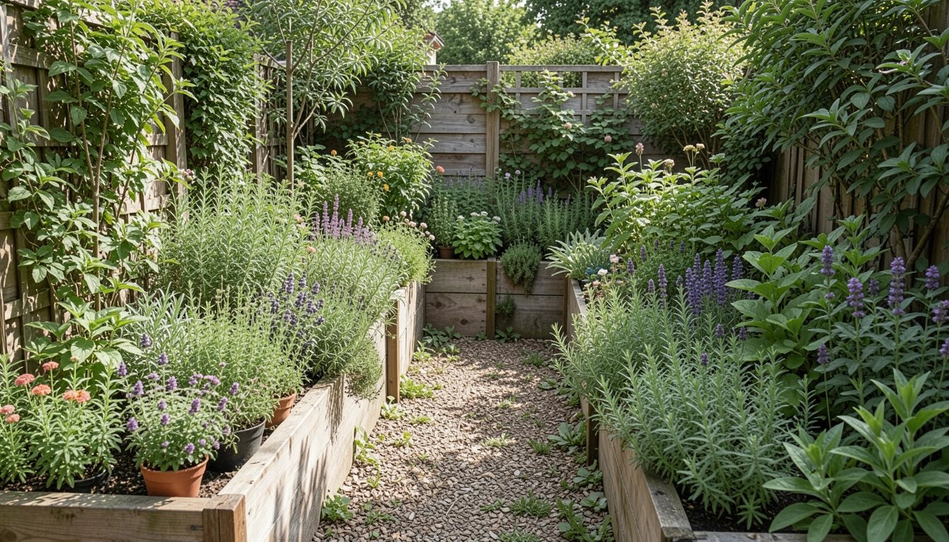 How To Make The Herb Garden Decorative