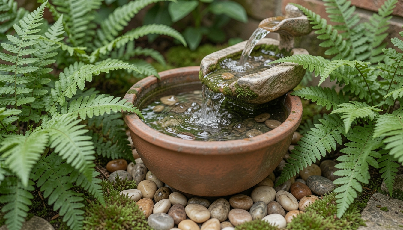 7 Relaxing Small Patio Garden Water Fountains Ideas For Calm Vibes