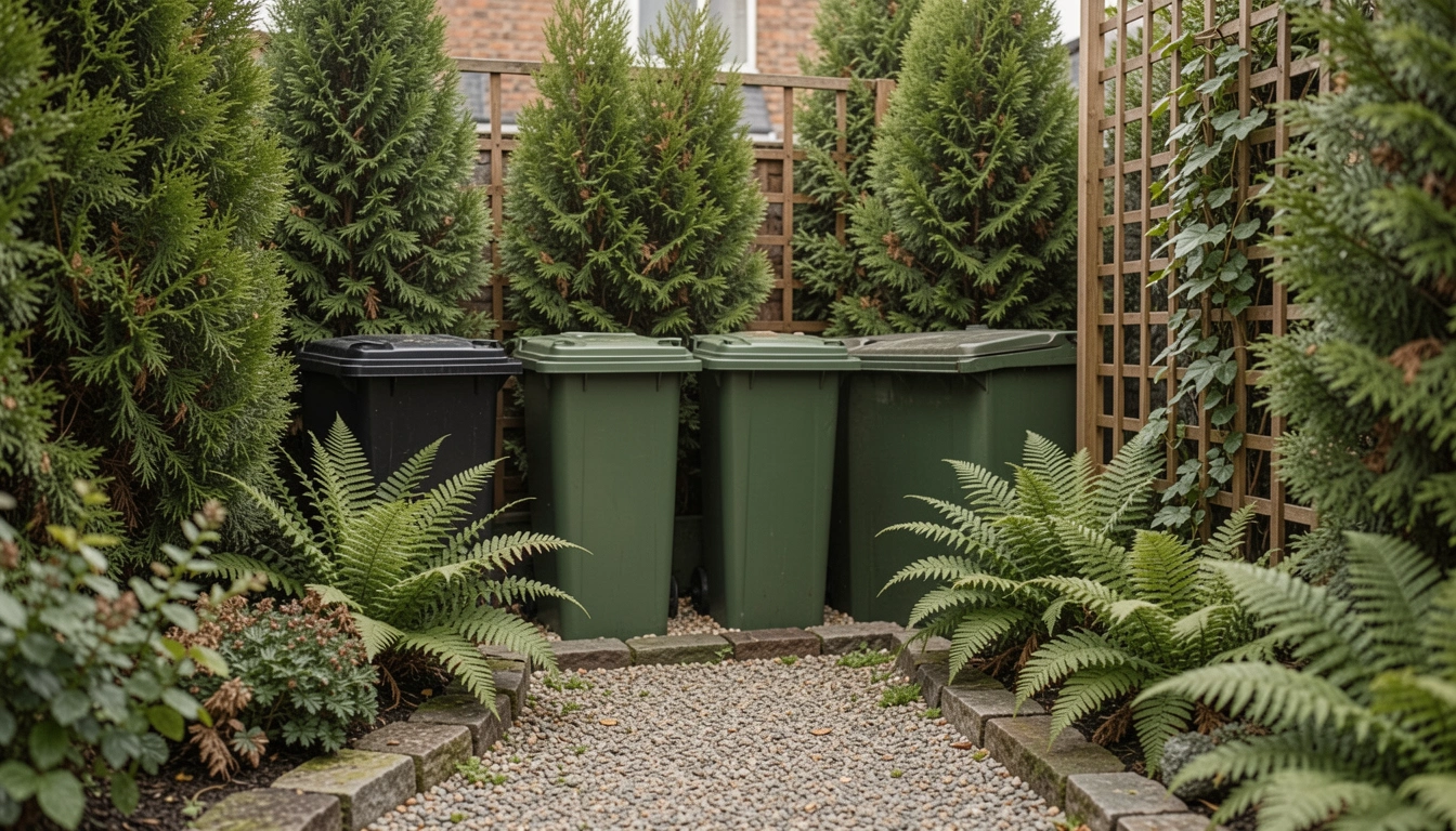 21 Clever Small Front Garden Ideas With Bins Hidden